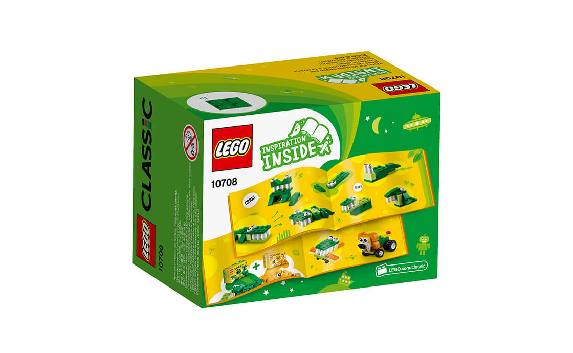 Конструктор Лего LEGO Classic Зеленая творческая коробка (10708), фото №2