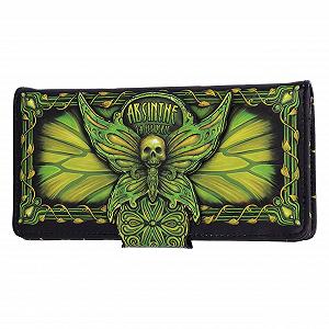 Кошелек Nemesis Now Absinthe La Fee Verte Рельефный 18.5 см Зеленый - Фото 1