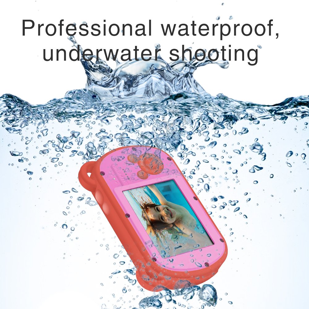 Дитяча камера CamKing K6 / 2.7" / 8 MP / Full HD / Червоно-рожева, фото №2