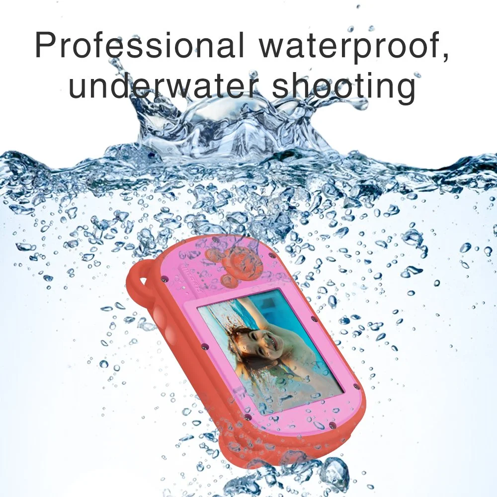 Дитяча камера CamKing K6 / 2.7" / 8 MP / Full HD / Червоно-рожева, фото №2