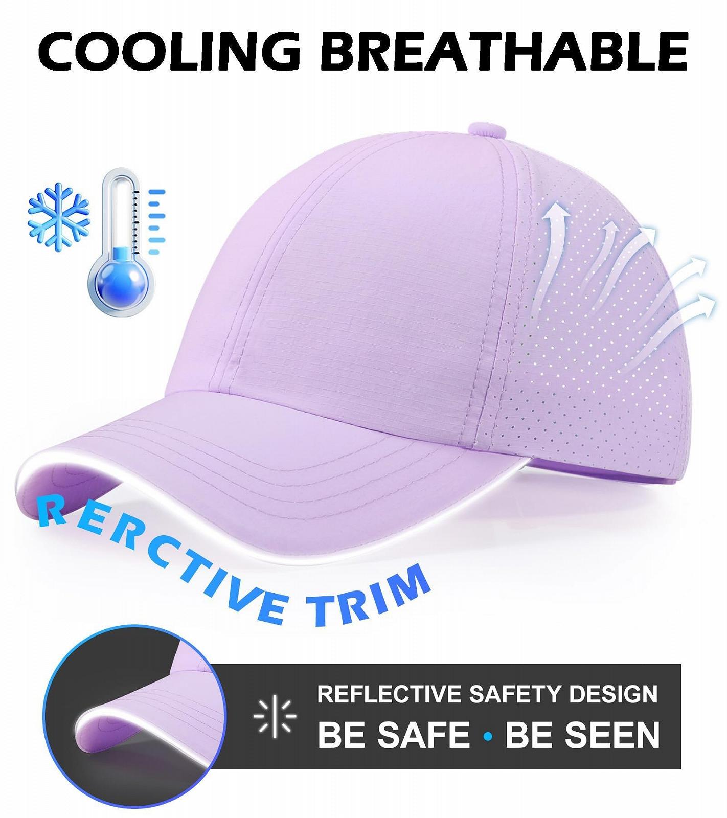 Бейсболка CHUANGLI Girls Criss Cross Ponytail Hat світловідбиваюча сітчаста для дівчаток, фото №5