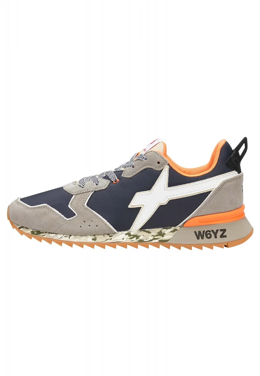 Кросівки W6YZ з технічної тканини та замші, фото №1