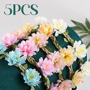 Венок для волос с цветами synthetic.ua - Фото 1