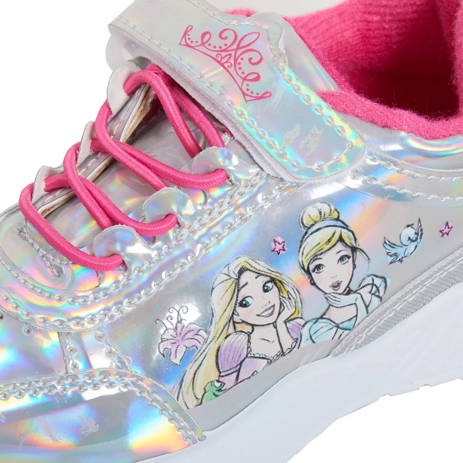 Кросівки Disney Princess Дитячі Сріблястий Голограма Мультиколірний, фото №2