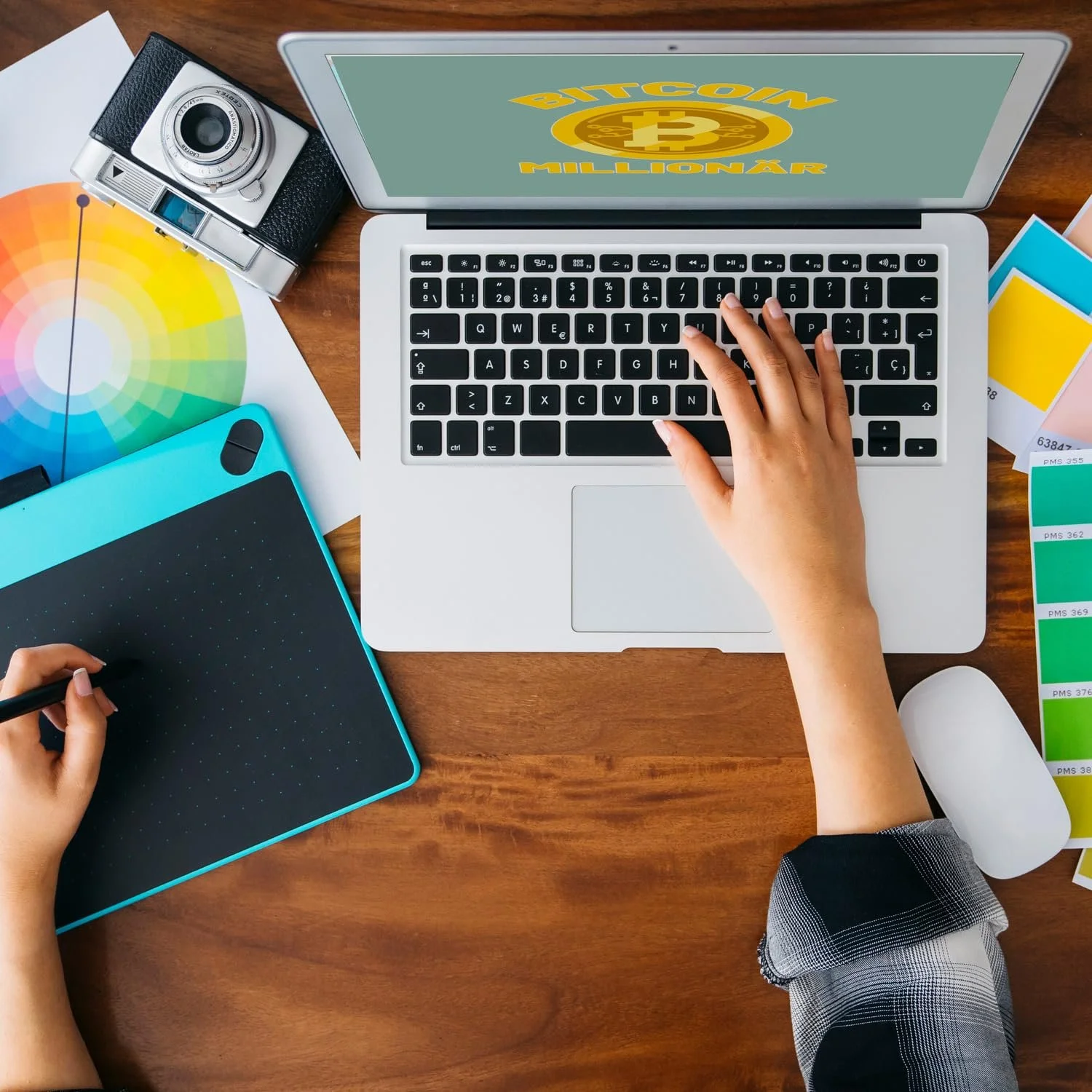 Скарбничка Bitcoin Millionaire Керамічна, фото №8