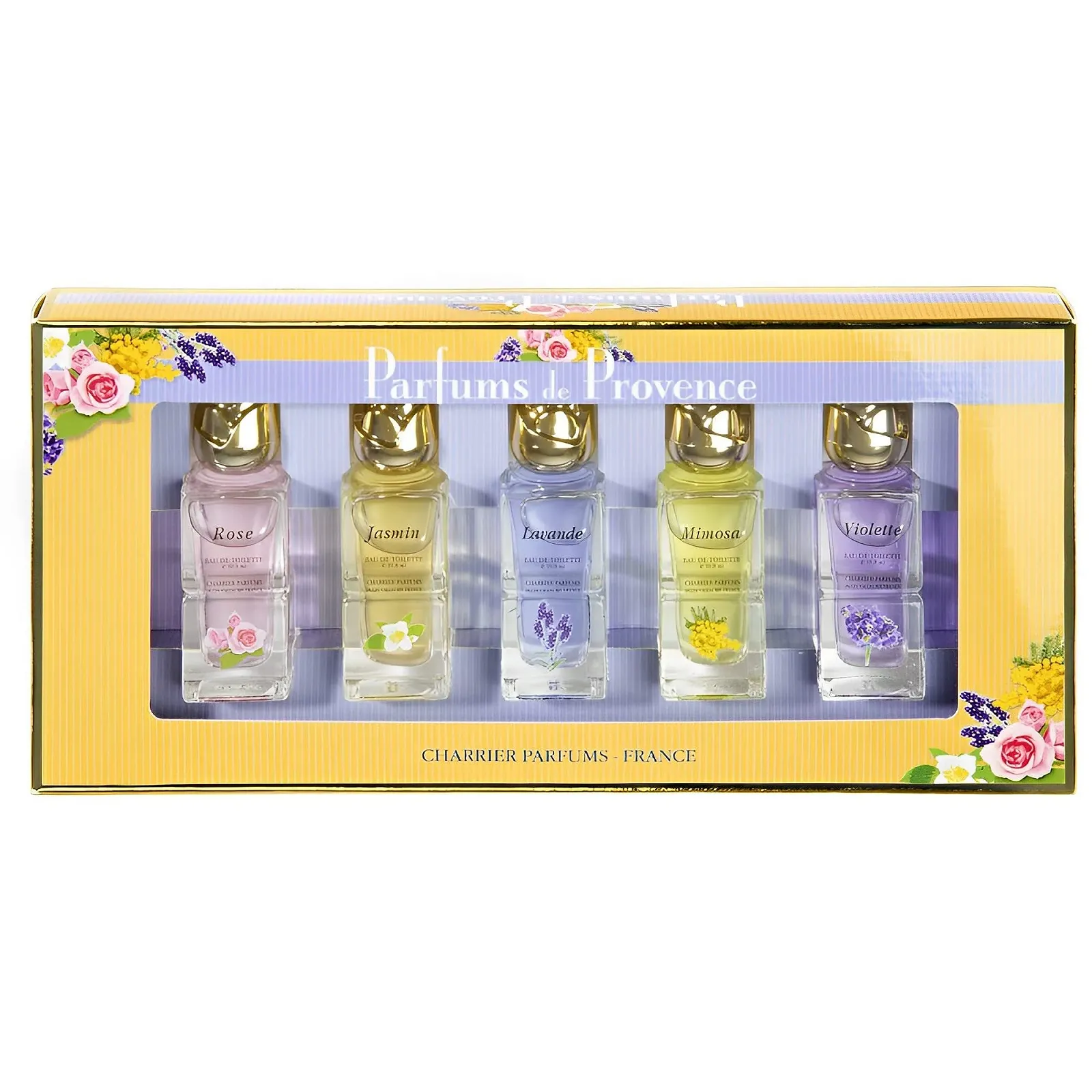 Парфумована вода Charrier Parfums Parfums de Provence Набір 5 x 56 мл, фото №1 Парфумована вода Charrier Parfums Parfums de Provence Набір 5 x 56 мл, фото №1