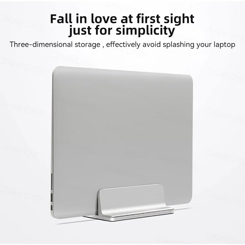 Подставка для ноутбука Вертикальная алюминиевая подставка для ноутбуков 13-17", фото №4 Подставка для ноутбука Вертикальная алюминиевая подставка для ноутбуков 13-17", фото №4