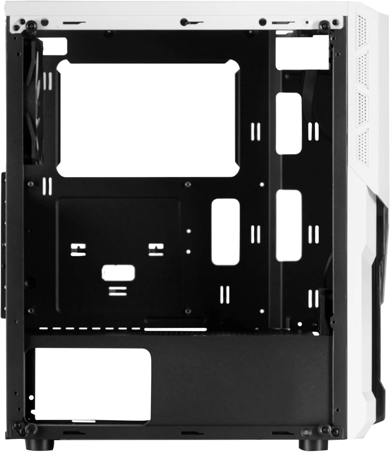 Корпус для ПК / Mars Gaming MC-X2 / Mid Tower / Без БЖ / Панель FRGB / Білий, фото №4 Корпус для ПК / Mars Gaming MC-X2 / Mid Tower / Без БЖ / Панель FRGB / Білий, фото №4