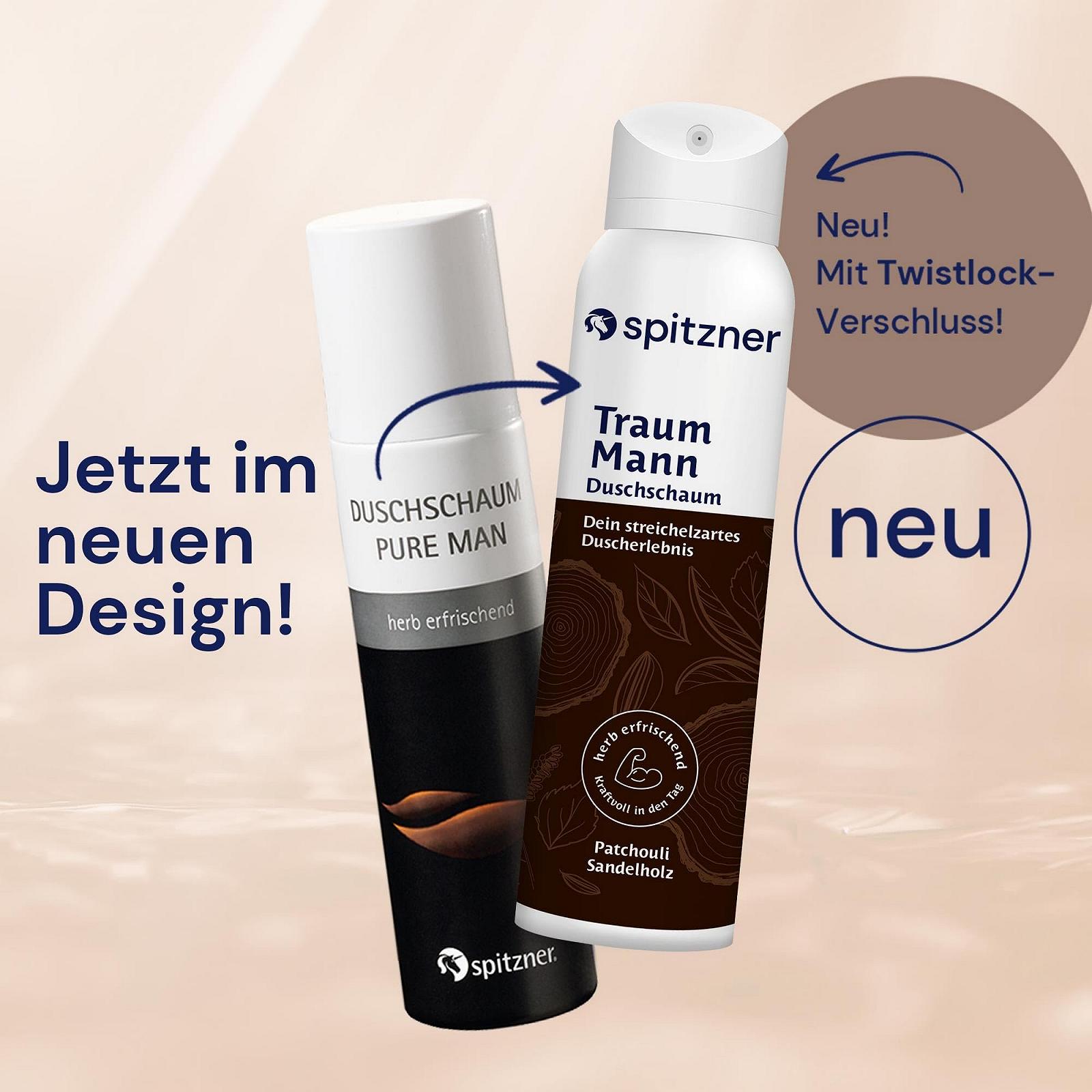 Піна для душу Spitzner Pure Man 2 x 150 мл, фото №2 Піна для душу Spitzner Pure Man 2 x 150 мл, фото №2