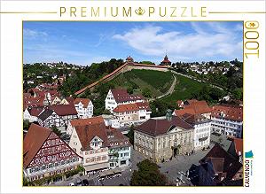 Пазл CALVENDO Esslingen from Above ландшафтный 1000 деталей 64 x 48 см - Фото 1