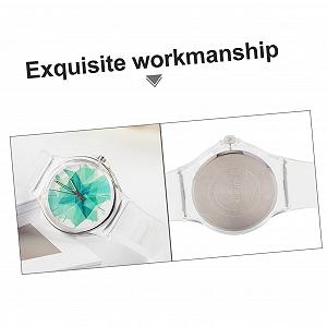 Часы-желе WRITWAA Студенческие Модные Кварцевые Часы Простые Наручные Часы для Декора synthetic.ua - Фото 1