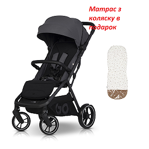 Коляска прогулочная + МАТРАСС в подарок Zoya серая - Фото 1