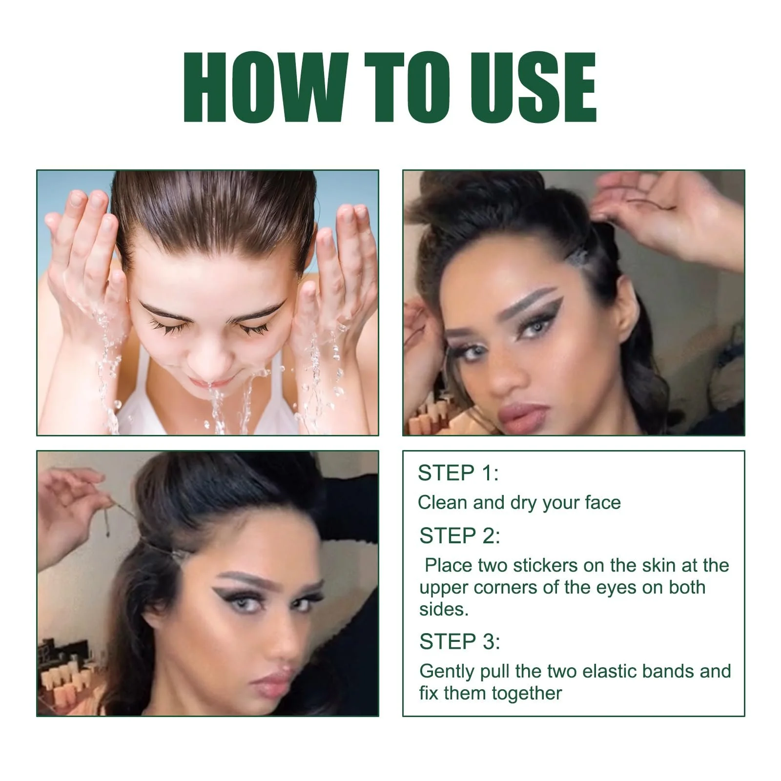 Стрічки для підтяжки обличчя 60 шт, фото №6 Стрічки для підтяжки обличчя 60 шт, фото №6