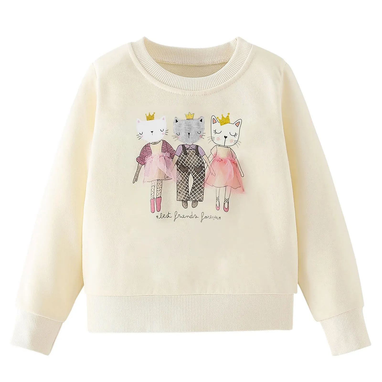 Світшот Gumyoss для дівчат, дитячий бавовняний, фото №1