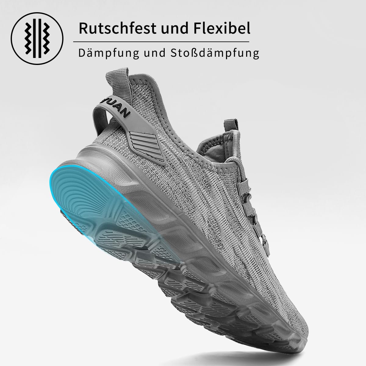 Чоловічі кросівки ZDFQLGV для бігу, спортивні, для ходьби, дихаючі, фото №6