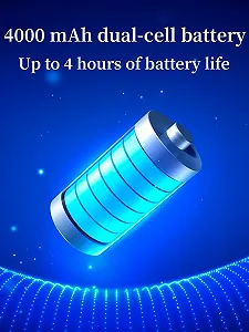 Электрическая воздуходувка Kuahome 130,000 rpm 4 скорости аккумуляторная synthetic.ua - Фото 1