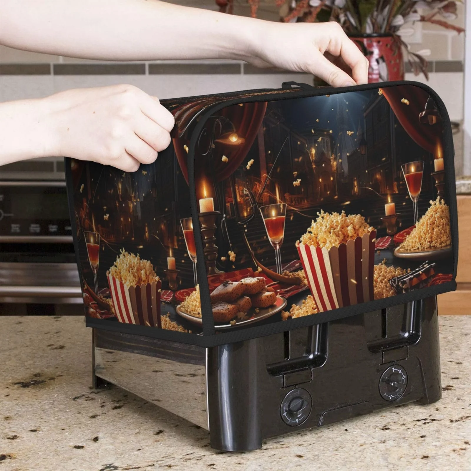 Чохол для тостера на 2 скибочки Універсальний Захист від пилу та відбитків пальців, фото №7 Чохол для тостера на 2 скибочки Універсальний Захист від пилу та відбитків пальців, фото №7