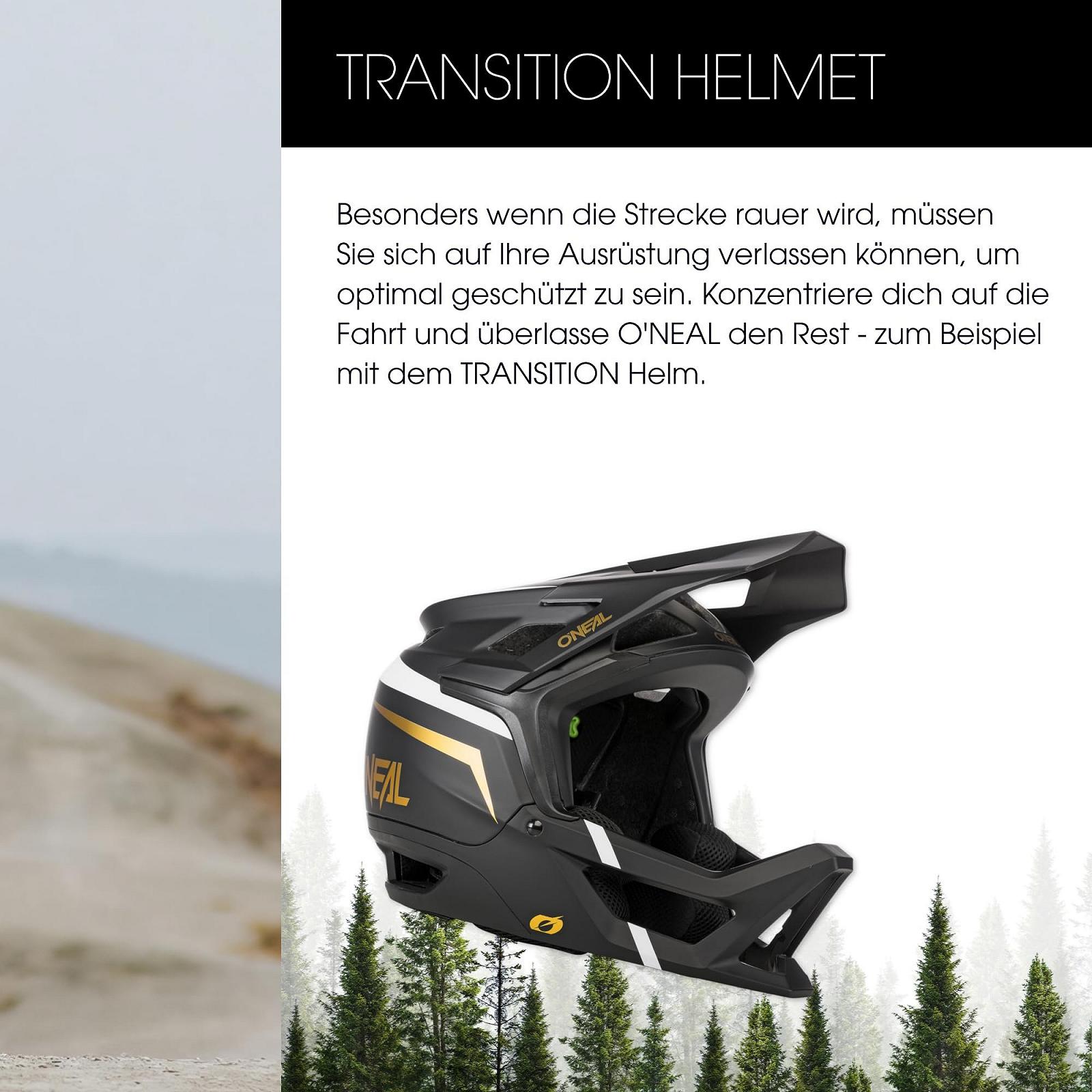 Шлем O'NEAL Enduro MTB Downhill Mountain Bike для горного велосипеда, соответствует стандарту безопасности EN1078, вентиляционные отверстия для улучшения воздушного потока, IPX® ACells, Transition Helmet, для взрослых, фото №3