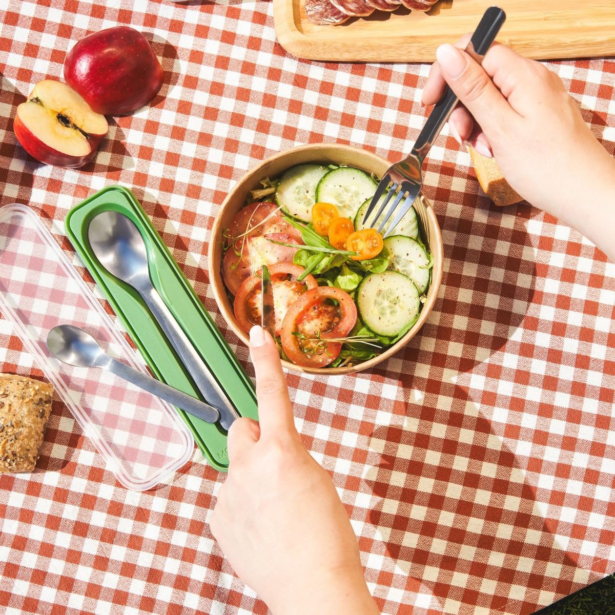 Набір столових приборів AMEFA Mobile 4 предмети, фото №5 Набір столових приборів AMEFA Mobile 4 предмети, фото №5