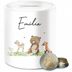 Скарбничка Forest Animals керамічна Лісові тварини - Фото 1