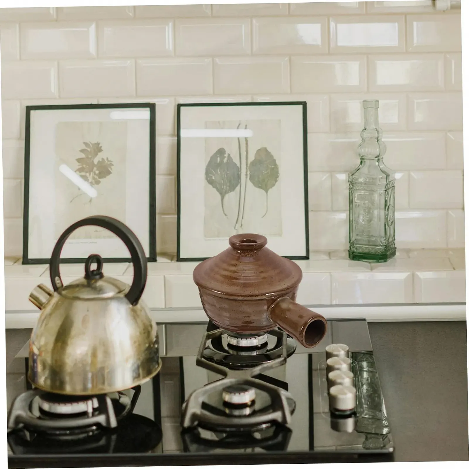 Ківш-кесероль з кришкою антипригарний жаростійкий для супу та рису, фото №5