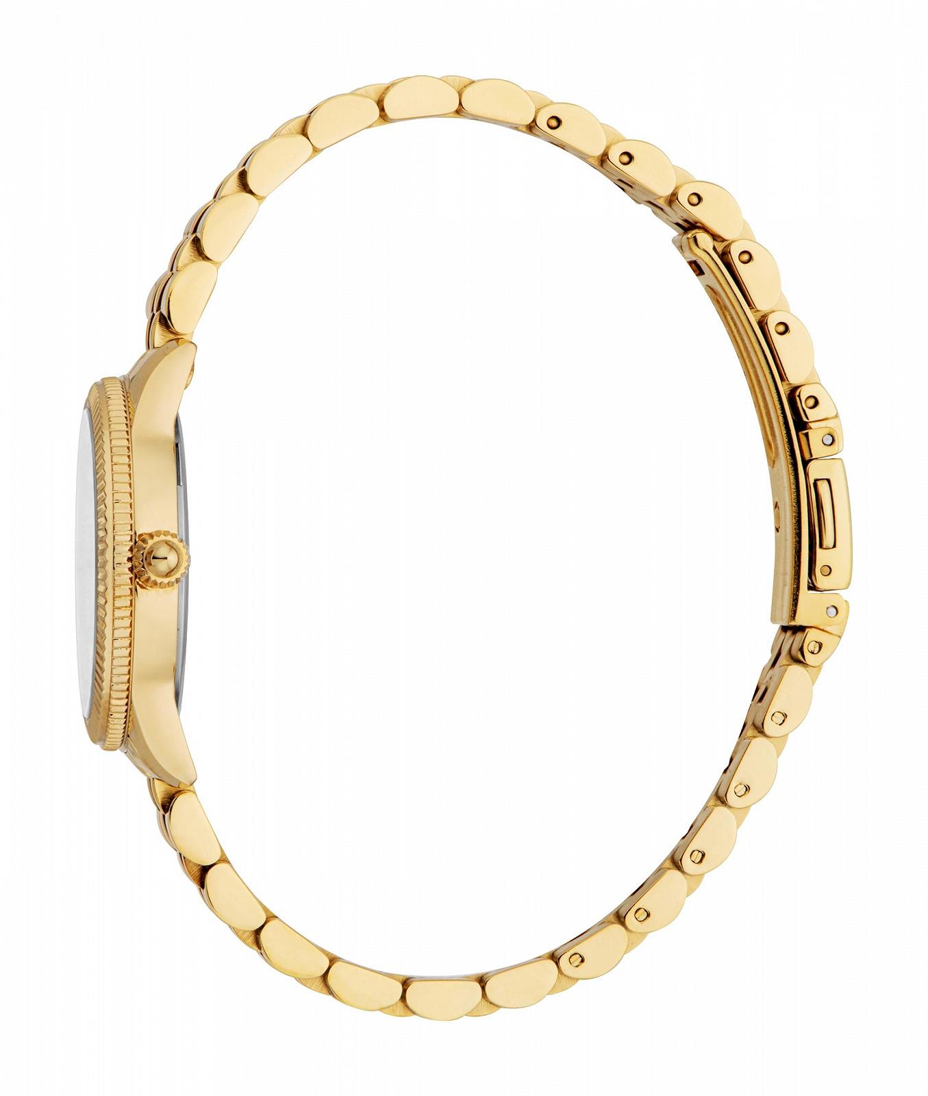 Женские аналоговые часы Just Cavalli JC1L315M0055, кварцевые, золотистые, браслет из нержавеющей стали, фото №2