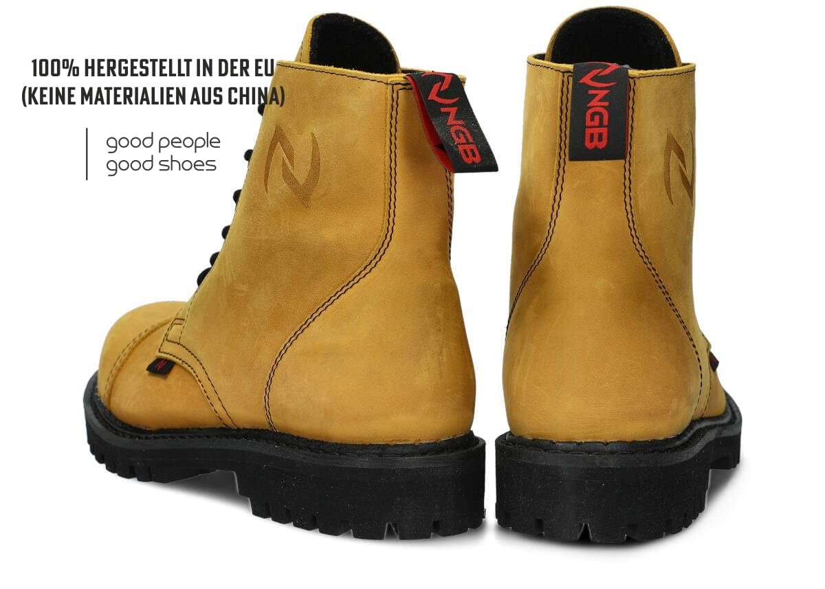 Ботинки Nagaba Кожаные, фото №6