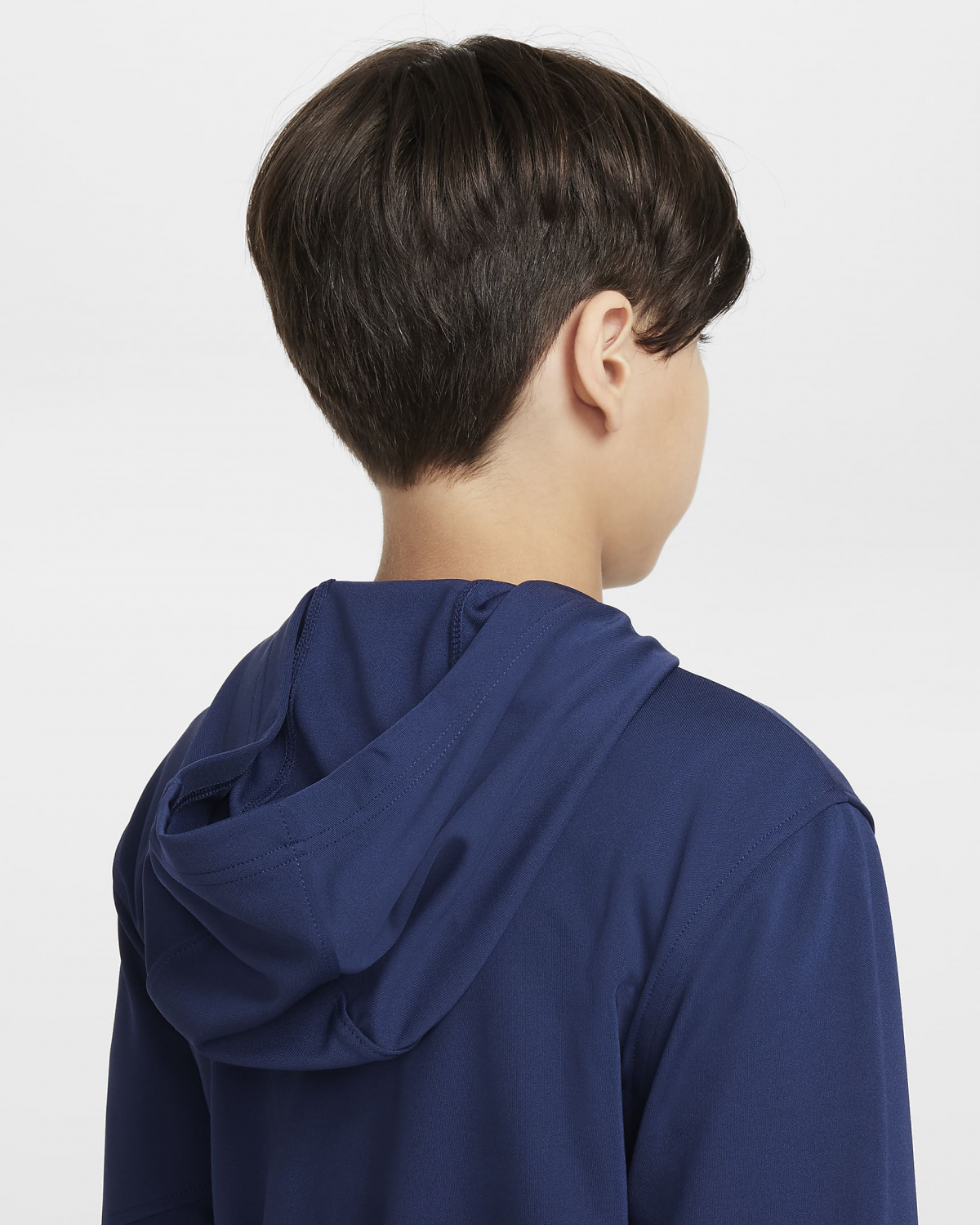 Світшот підліткова K NSW CLUB+ POLY FZ HOODIE FZ4906-410 Nike L, фото №4
