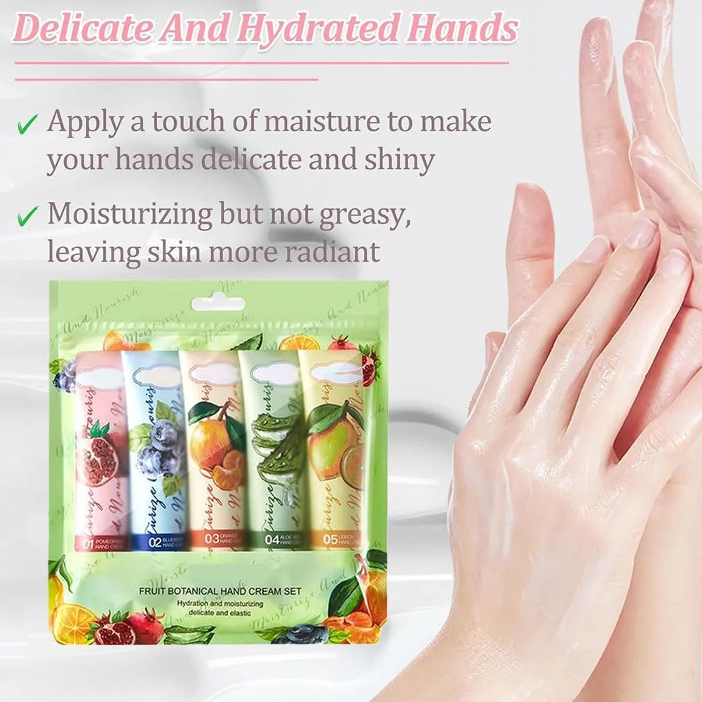 Крем для рук Набір Різдвяний, Набір кремів для рук, 5 шт, фото №5 Крем для рук Набір Різдвяний, Набір кремів для рук, 5 шт, фото №5