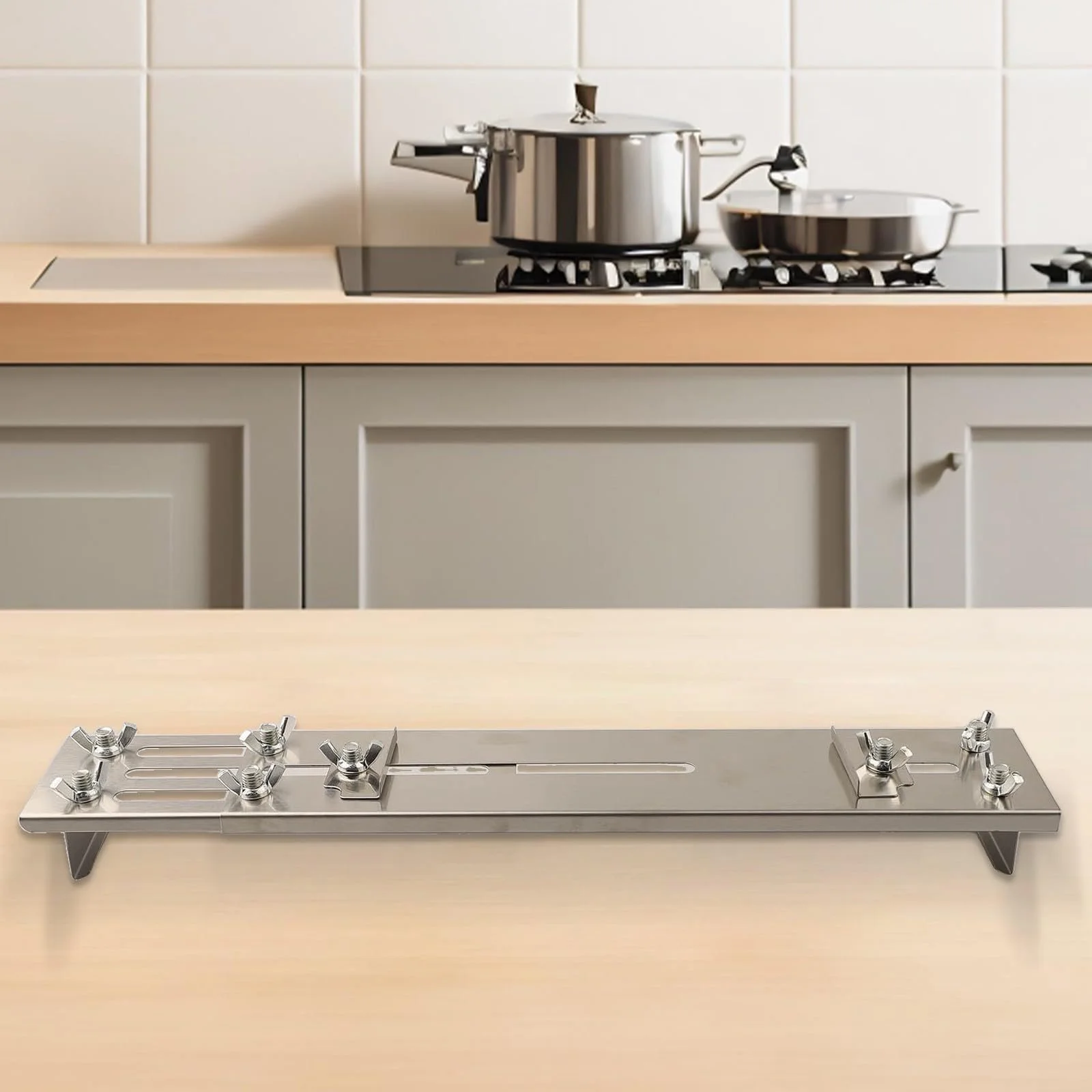 Тримач для точильного каменю Універсальний Регульований Нержавіюча сталь Silver, фото №7 Тримач для точильного каменю Універсальний Регульований Нержавіюча сталь Silver, фото №7