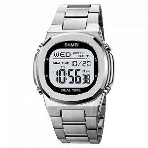 Годинник Skmei 2004 Silver-White сріблясто-білий - Фото 1