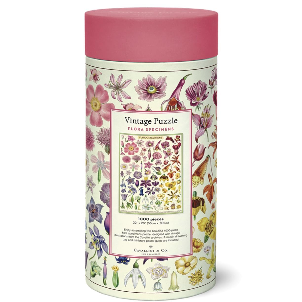 Пазл Cavallini & Co. Flora Specimens 1000 деталей, фото №3 Пазл Cavallini & Co. Flora Specimens 1000 деталей, фото №3
