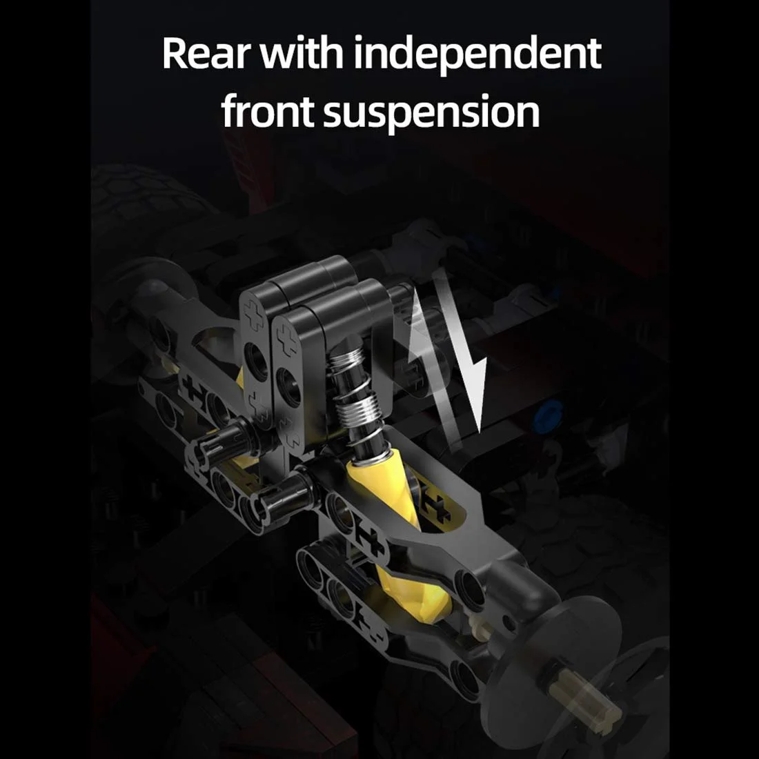 Конструктор Спортивный Автомобиль AKOGD Classic C61045W, 1429 деталей, фото №6