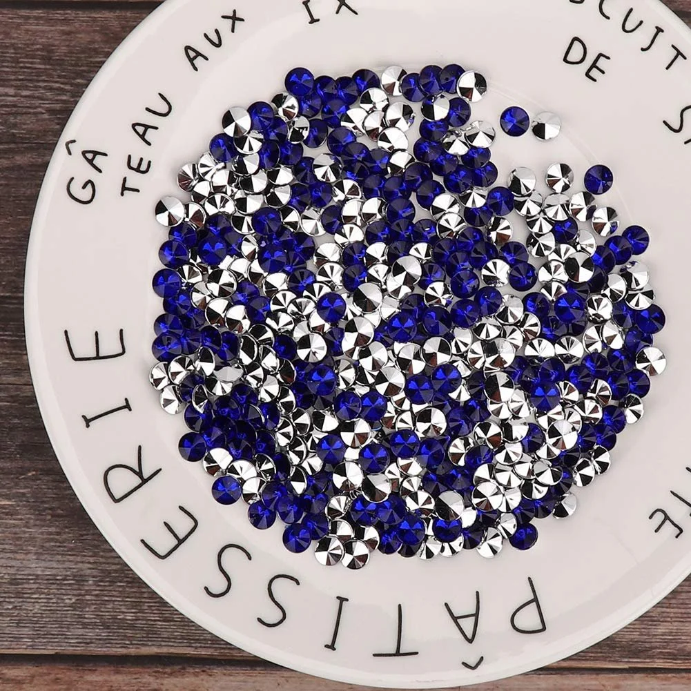 Стрази Акрилові Fdit 8 мм AB Bunt (1000 шт.), фото №2