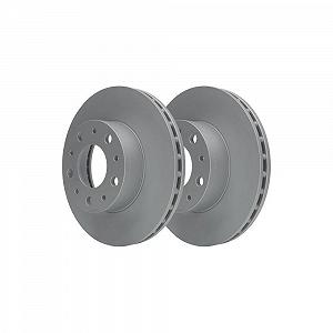 Тормозной диск ATE 24.0128-0213.1 передняя ось synthetic.ua - Фото 1