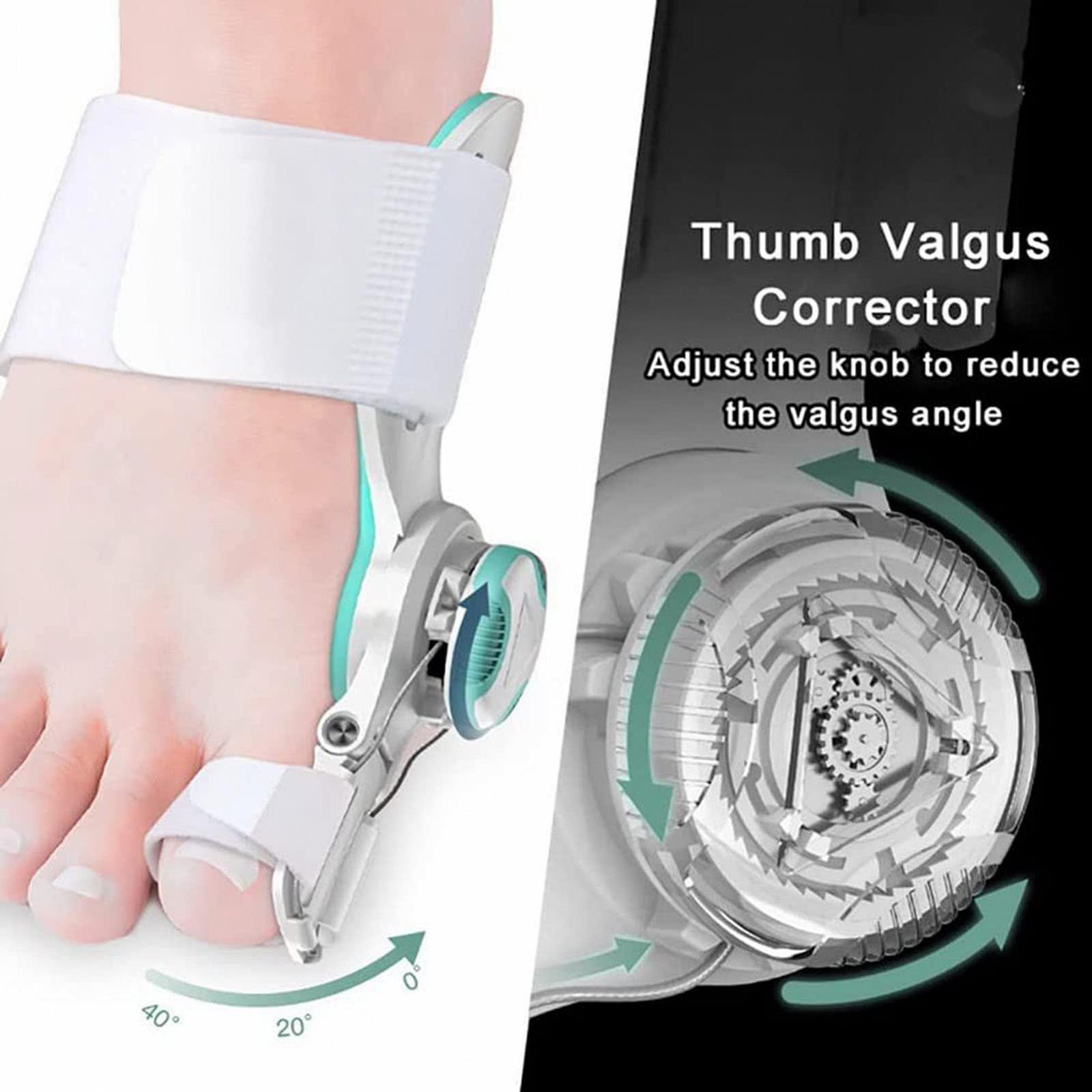 Шина ортопедическая для облегчения бурсита большого пальца стопы, регулируемая, с внутренней силиконовой подушечкой, для дневной и ночной поддержки., фото №3