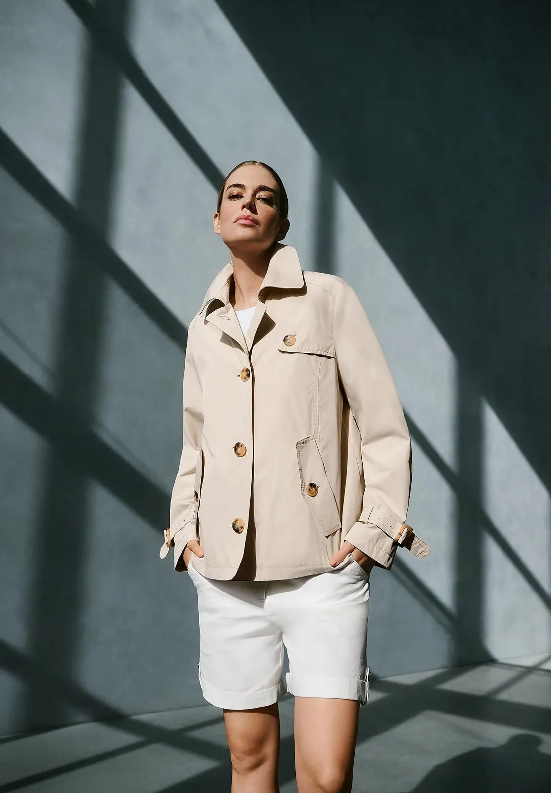 Коротке пальто Betty Barclay з коміром, фото №4