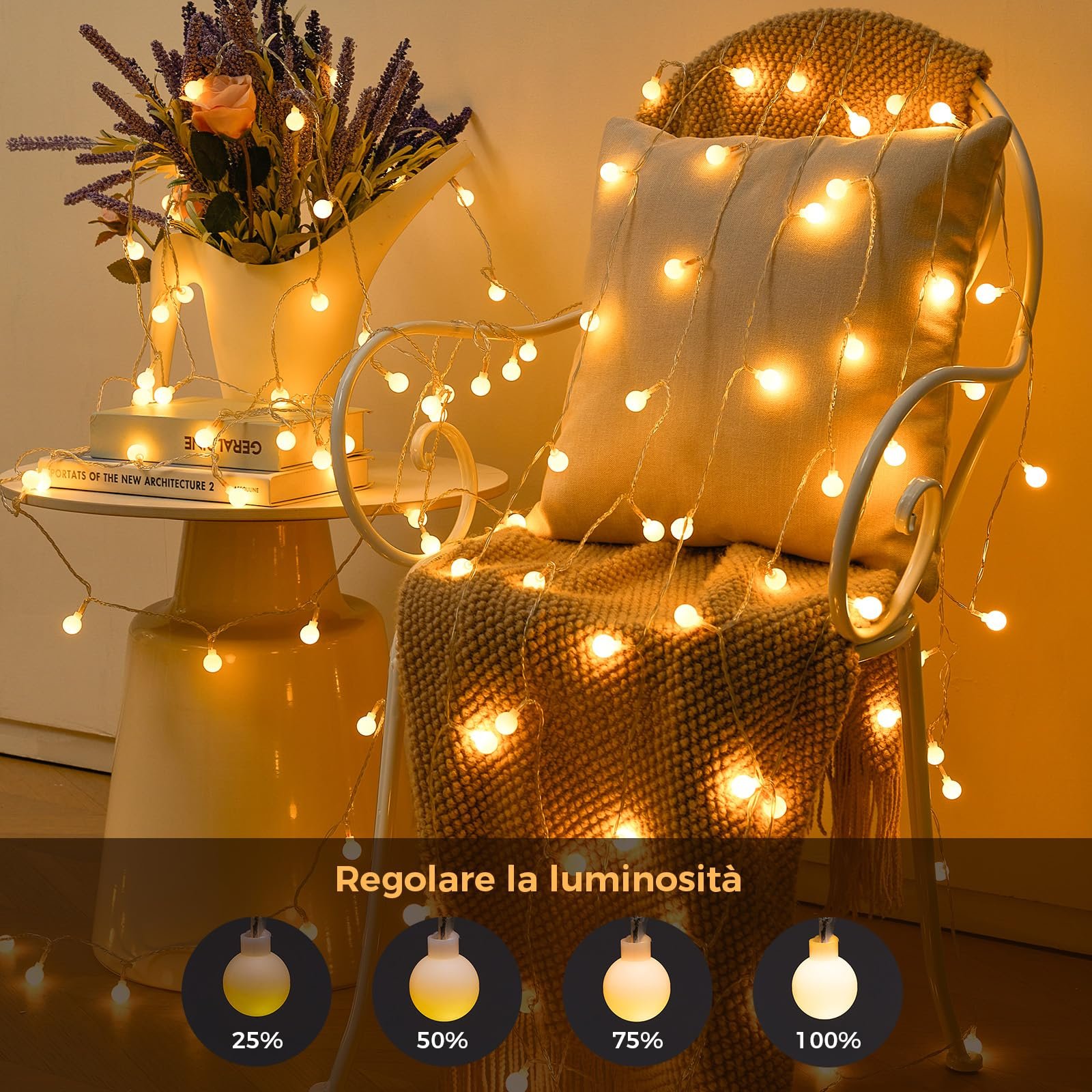 Гірлянда JOJOlife 40 LED 6 м, фото №7