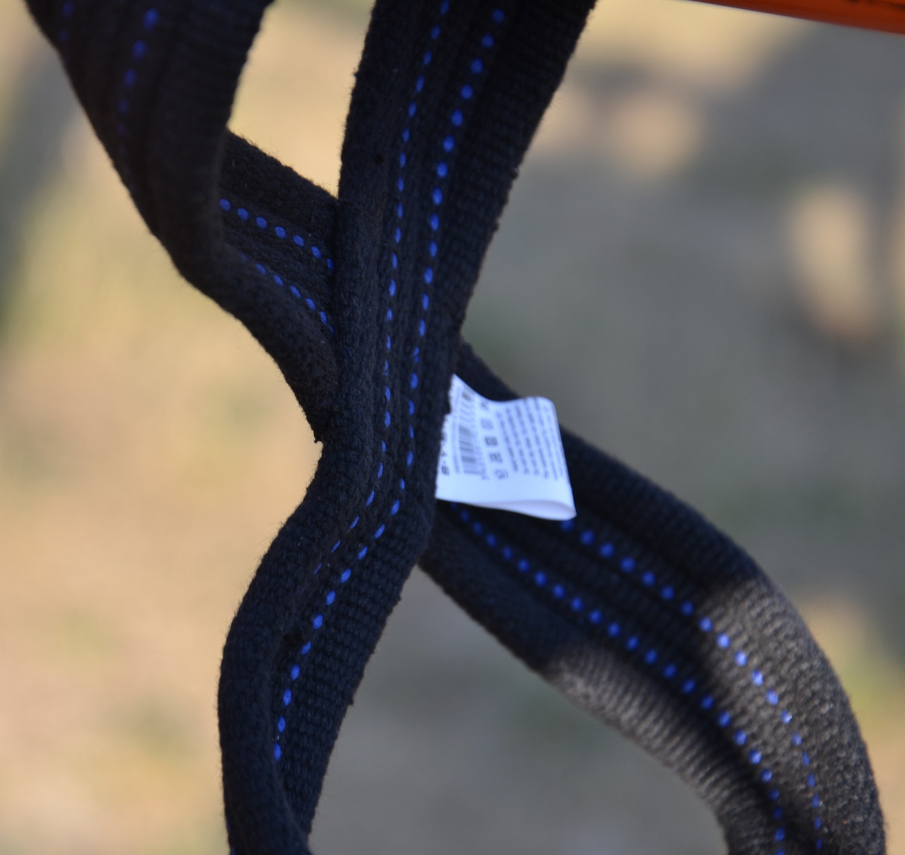 Лямки для тяги вісмірка Power System PS-3405 Figure 8 Black/Blue L/XL, фото №9 Лямки для тяги вісмірка Power System PS-3405 Figure 8 Black/Blue L/XL, фото №9