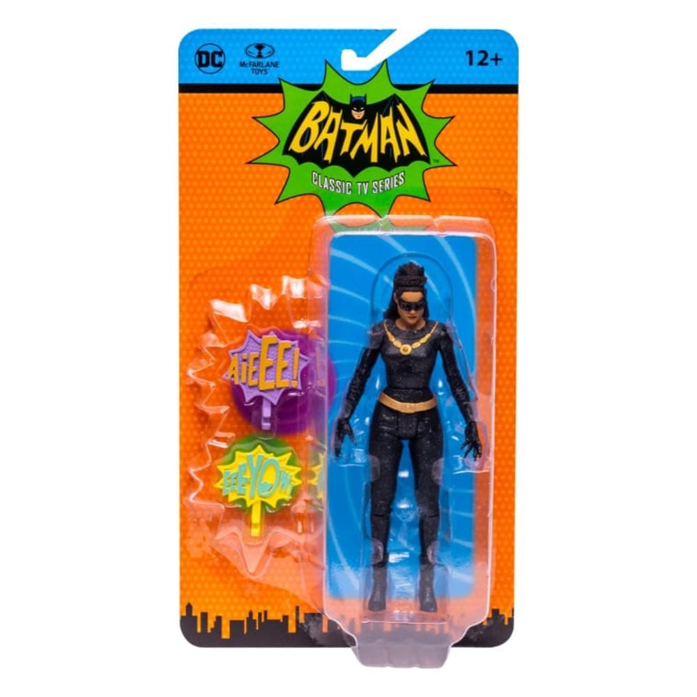 Фігурка McFarlane DC Retro Бетмен 66 Жінка-кішка Сезон 1 (SDCC) (Gold Label) 15 см, фото №1