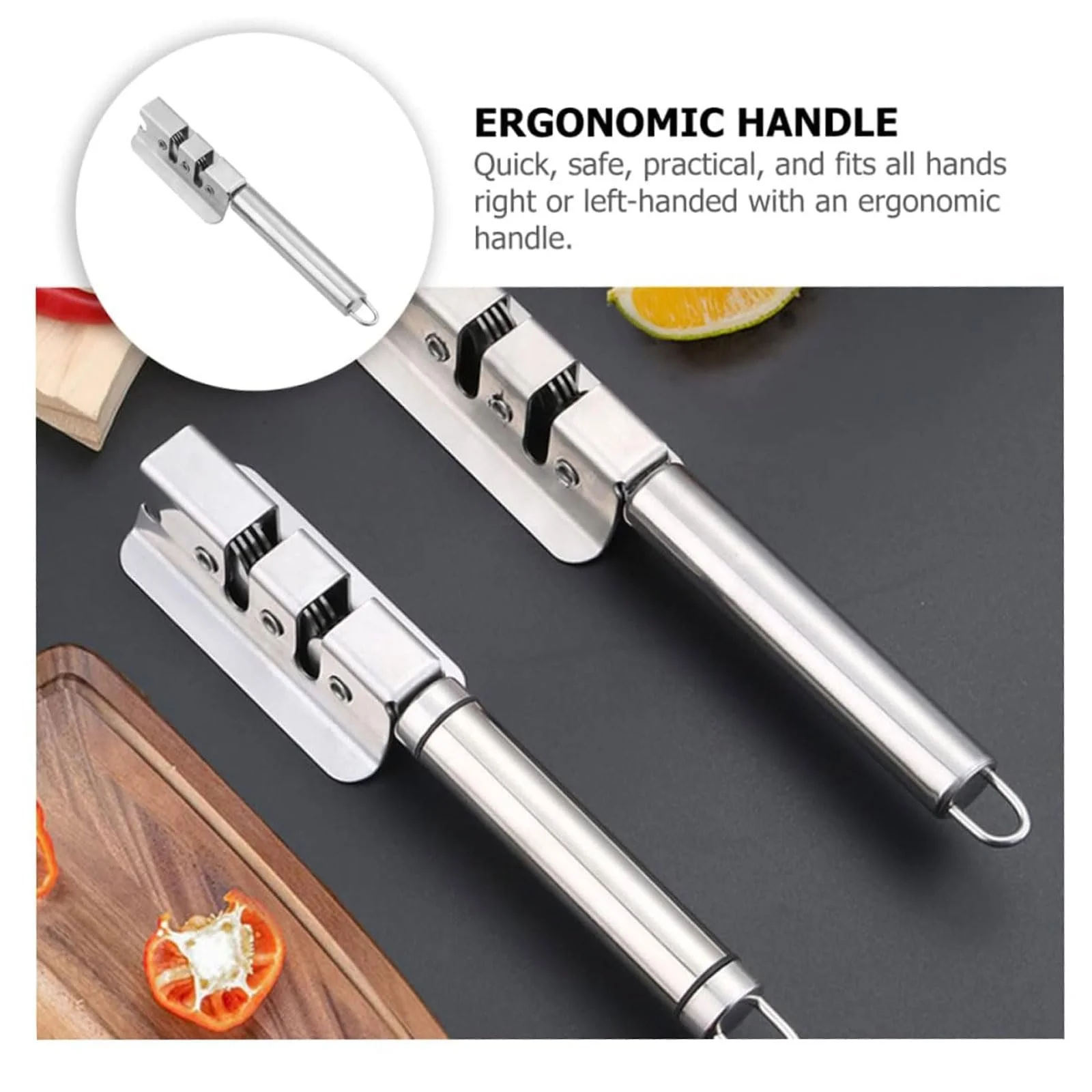 Ручна точилка для ножів esmen Нержавіюча сталь, фото №4 Ручна точилка для ножів esmen Нержавіюча сталь, фото №4