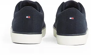 Кеды Tommy Hilfiger Core Canvas Vulcanized Sneaker Low Top, Cерый (Overcast Grey), 44 synthetic.ua - Фото 1