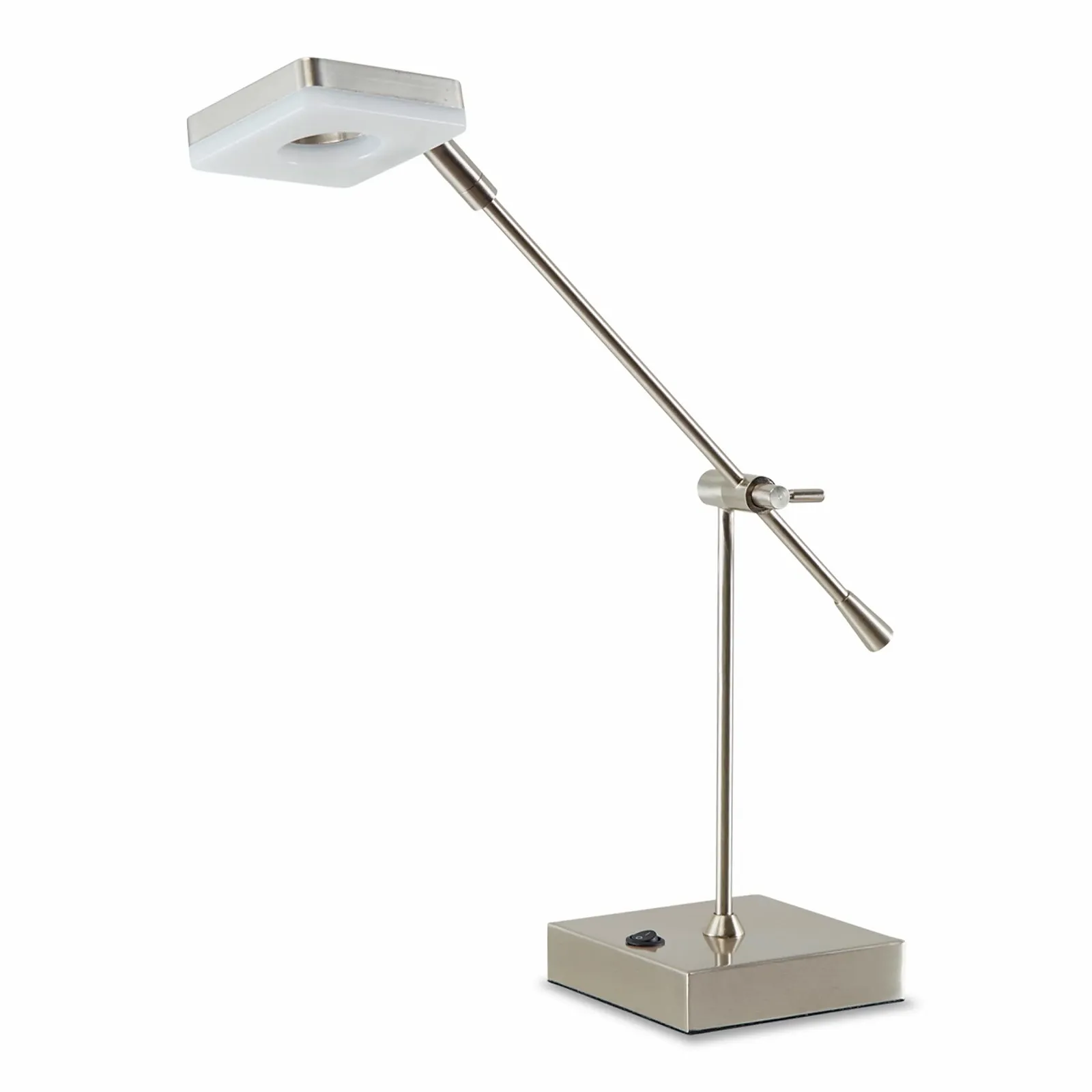 Настільна лампа KHG Срібляста Метал 380 лм 11.0 см x 57.0 см на 1 лампу, фото №1