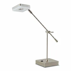 Настільна лампа KHG Срібляста Метал 380 лм 11.0 см x 57.0 см на 1 лампу - Фото 1