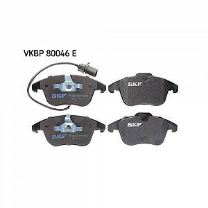 Комплект тормозных колодок, дисковый тормоз SKF VKBP 80046 E для AUDI передняя ось - Фото 1
