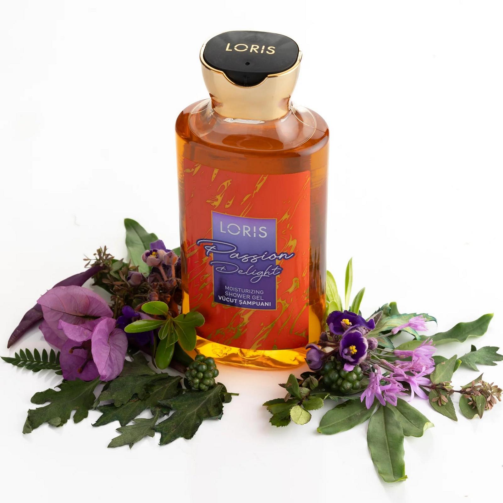 Гель для душу Loris Passion Delight зволожуючий 250 мл, фото №3 Гель для душу Loris Passion Delight зволожуючий 250 мл, фото №3