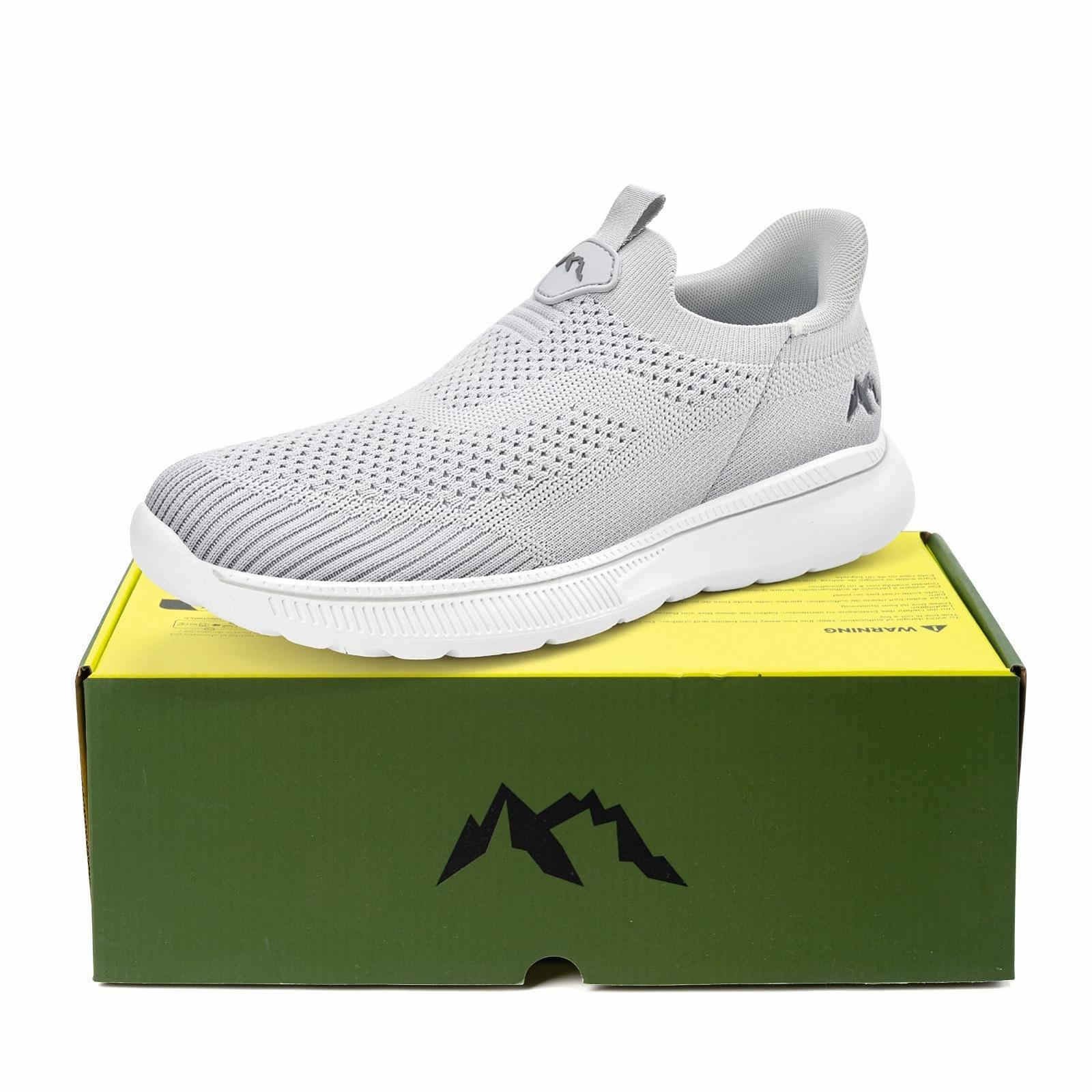 Кросівки ODCKOI Без шнурків Чоловічі Сірий, фото №6