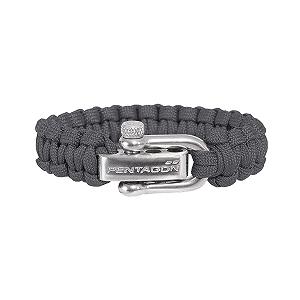 Браслет для виживання Pentagon Wolf Grey, сірий вовк - Фото 1
