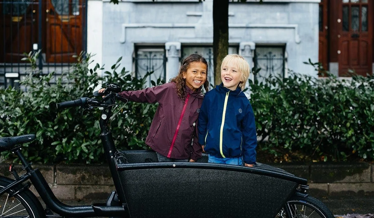 Дитяча дощова куртка AGU GO Kids Essential, світловідбивна, фото №10