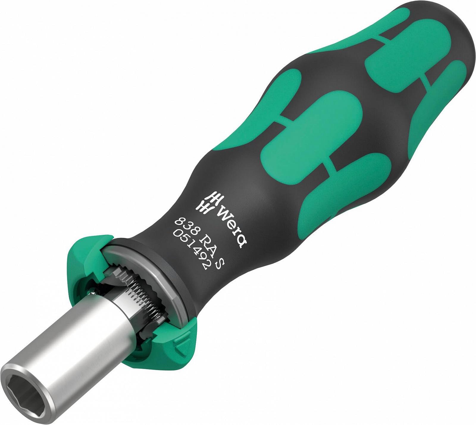 Набор отверток с трещоткой Wera Kraftform Kompakt 838 RA S 05051060001 14 предметов, фото №9 Набор отверток с трещоткой Wera Kraftform Kompakt 838 RA S 05051060001 14 предметов, фото №9